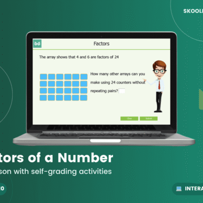 Factors Of A Number — Interactive Lesson (Ages 9–10)