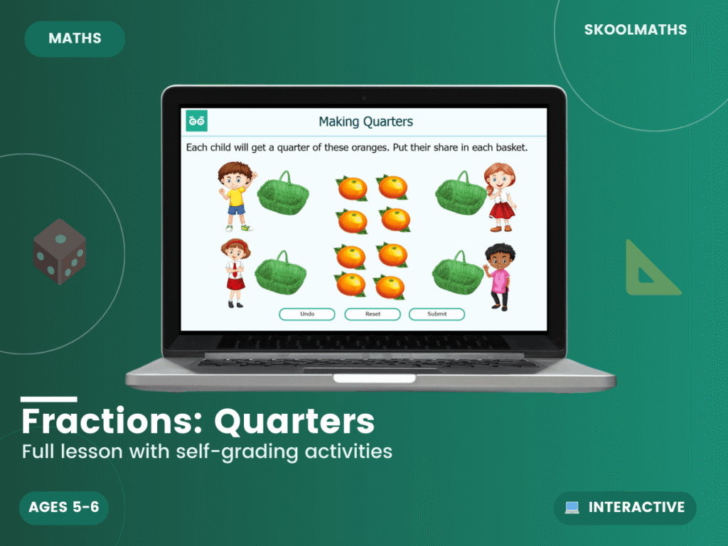 Fractions Quarters