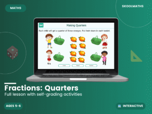Fractions Quarters