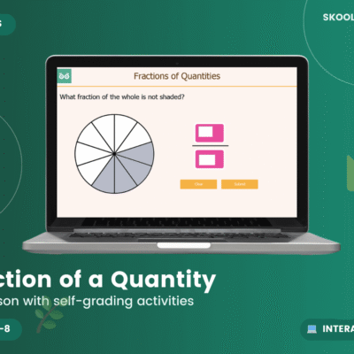 Fraction Of Quantities — Interactive Lesson (Year 3)