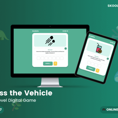 Guess the Vehicle — Activities (Ages 5–7)