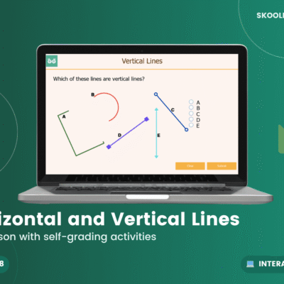 Horizontal And Vertical Lines — Interactive Lesson (Ages 7–8)