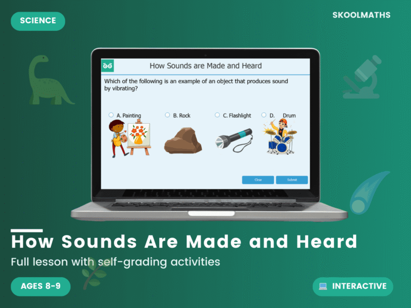 How Math Sounds How Sounds Are Made And Heard β Interactive Lesson (Ages 8β9) β Maths ...