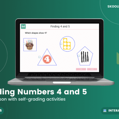 Finding Numbers 4 And 5 — Interactive Lesson (Ages 4–5)