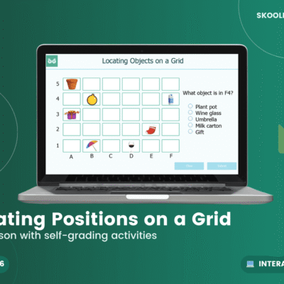 Locating Positions on a Grid — Interactive Lesson (Ages 5–6)