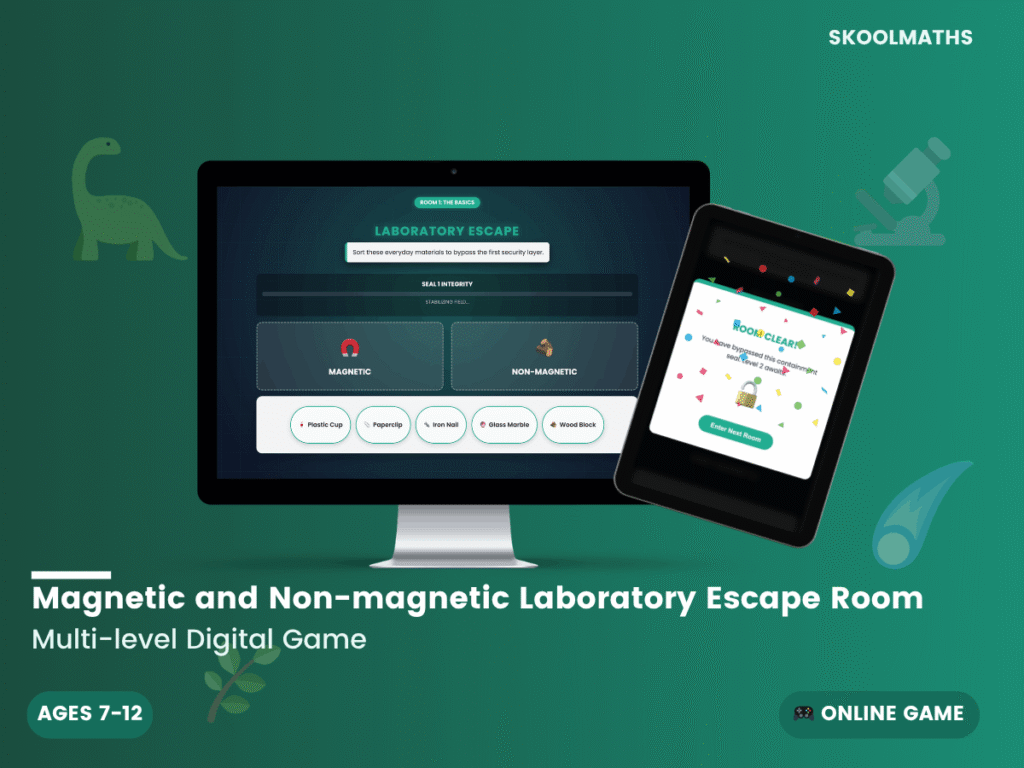 Magnetic and Non-magnetic Laboratory Escape Room