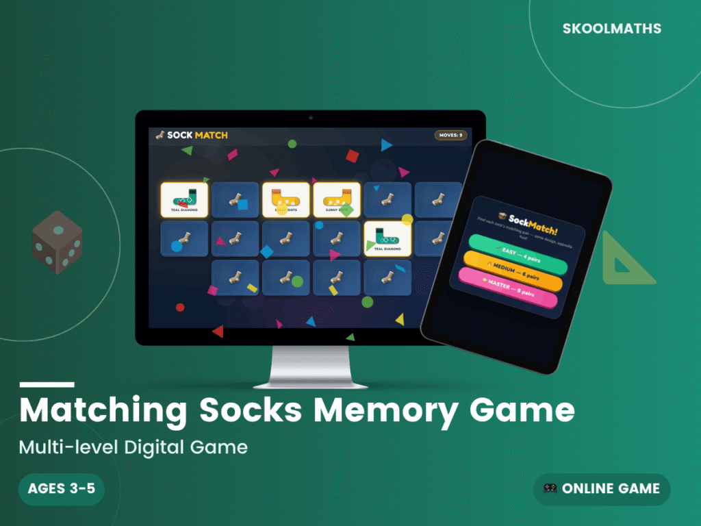 Matching Socks Memory Game