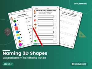 3D Shapes: Geometric Names: Year 2 Maths Interactive Geometry Lesson & Activities
