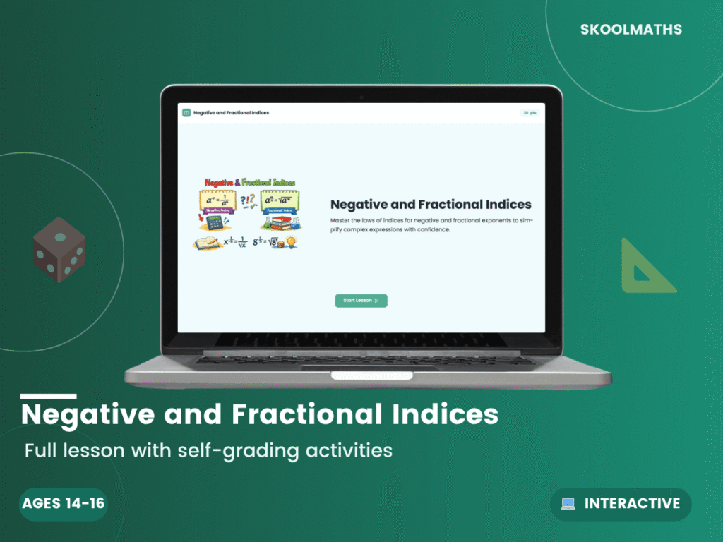 Negative and Fractional Indices