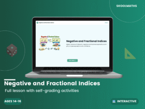 Negative and Fractional Indices