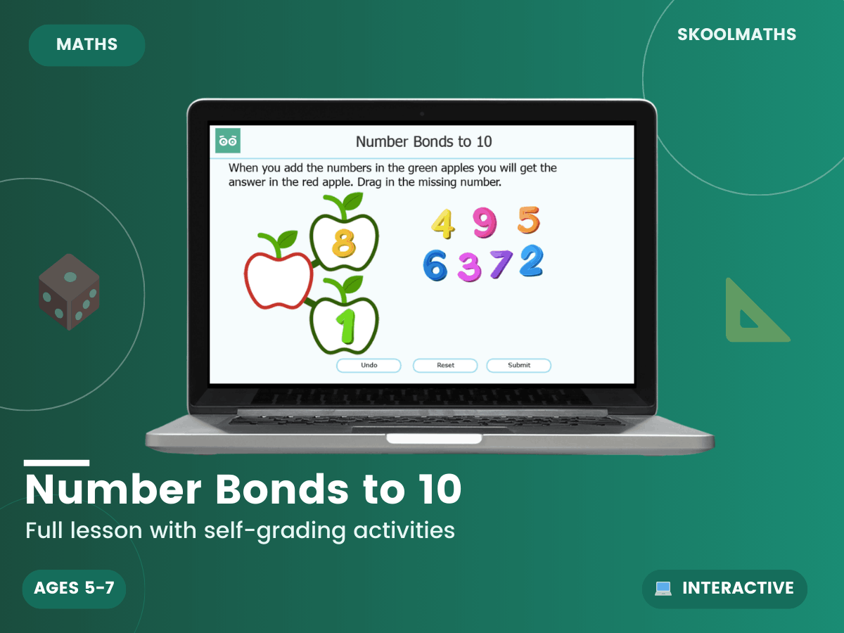 Number Bonds to 10 – Maths, Science & English Teaching Resources | KS1 ...