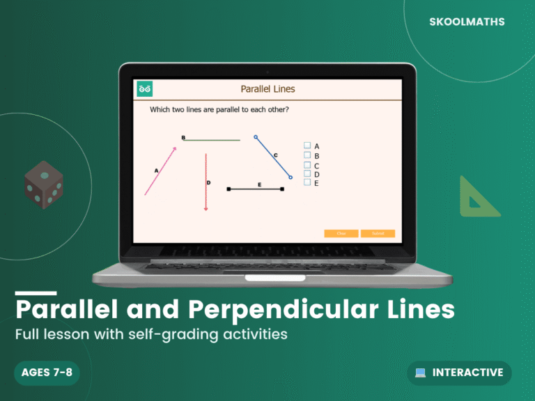 Parallel And Perpendicular Lines — Interactive Lesson (Ages 7–8 ...