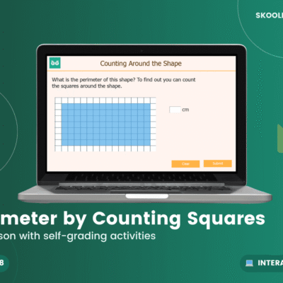 Perimeter By Counting Squares — Interactive Lesson (Ages 7–8)