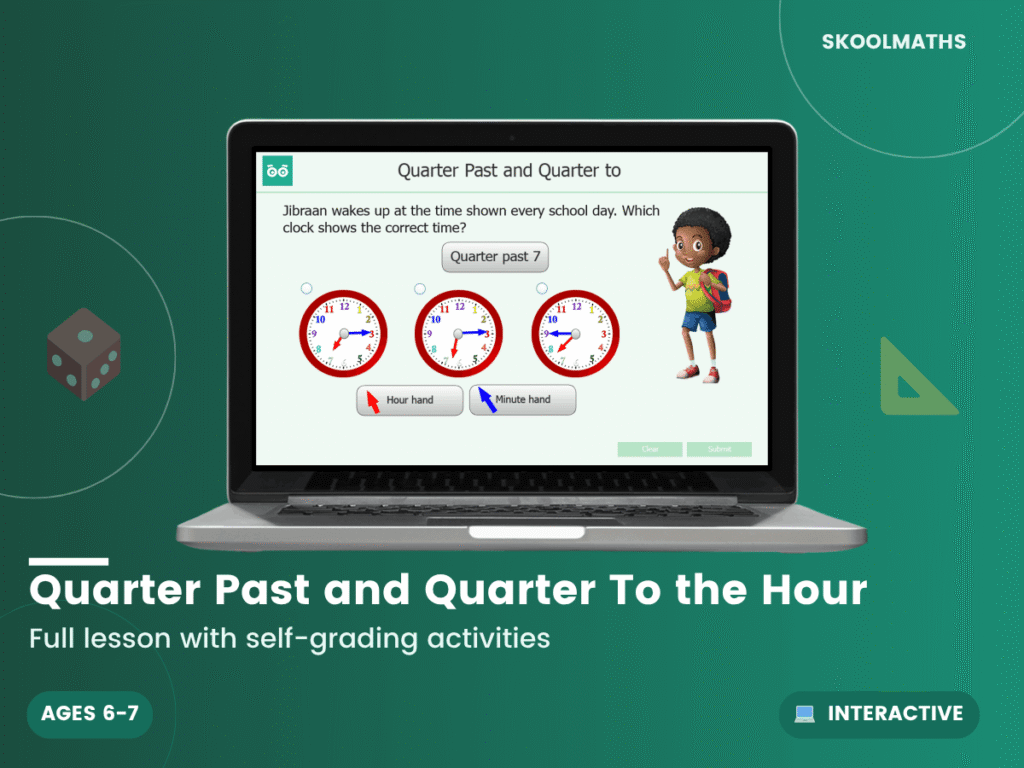 Quarter Past and Quarter To the Hour