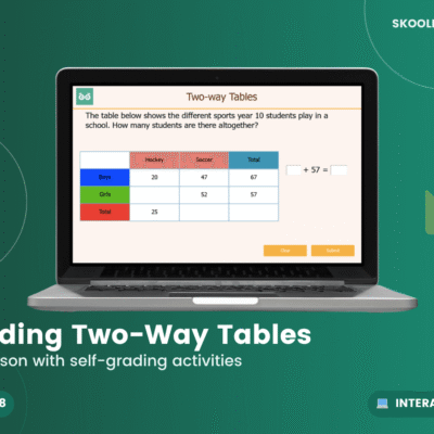 Reading Two Way Tables — Interactive Lesson (Ages 7–8)