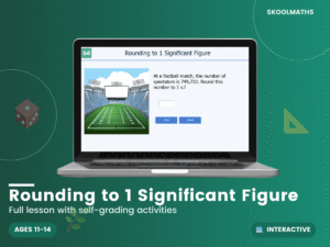 Rounding to 1 Significant Figure