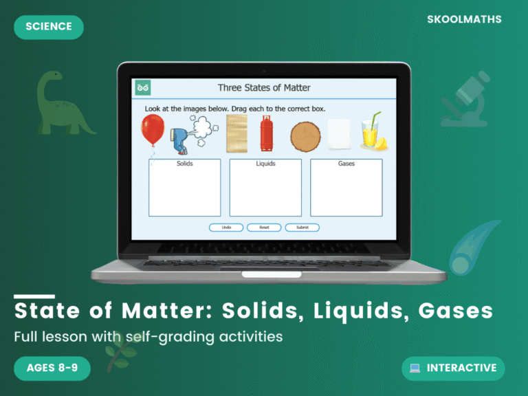 Solids, Liquids, Gases – Maths, Science & English Teaching Resources ...