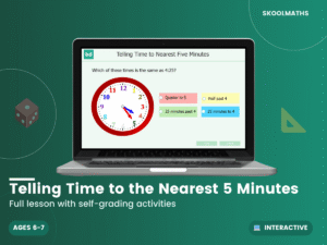 Telling Time to the Nearest 5 Minutes