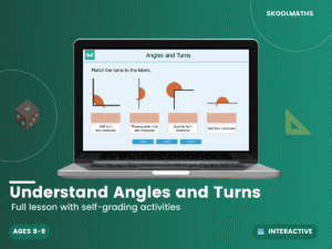 Angles as Turns: Year 4 Maths Interactive Geometry Lesson & Angle Activities
