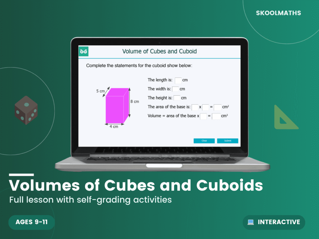 Volumes of Cubes and Cuboids