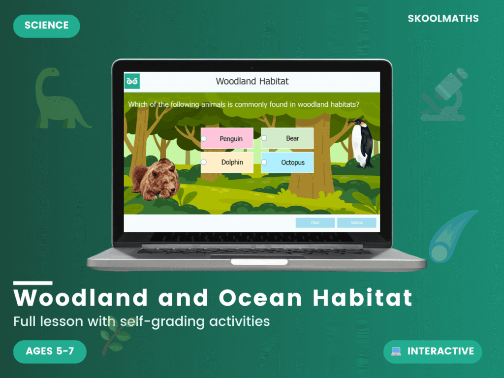 Woodland and Ocean Habitats