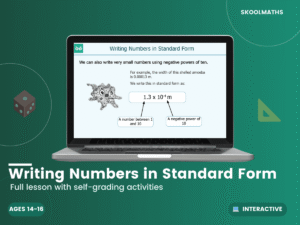 Writing Numbers in Standard Form​