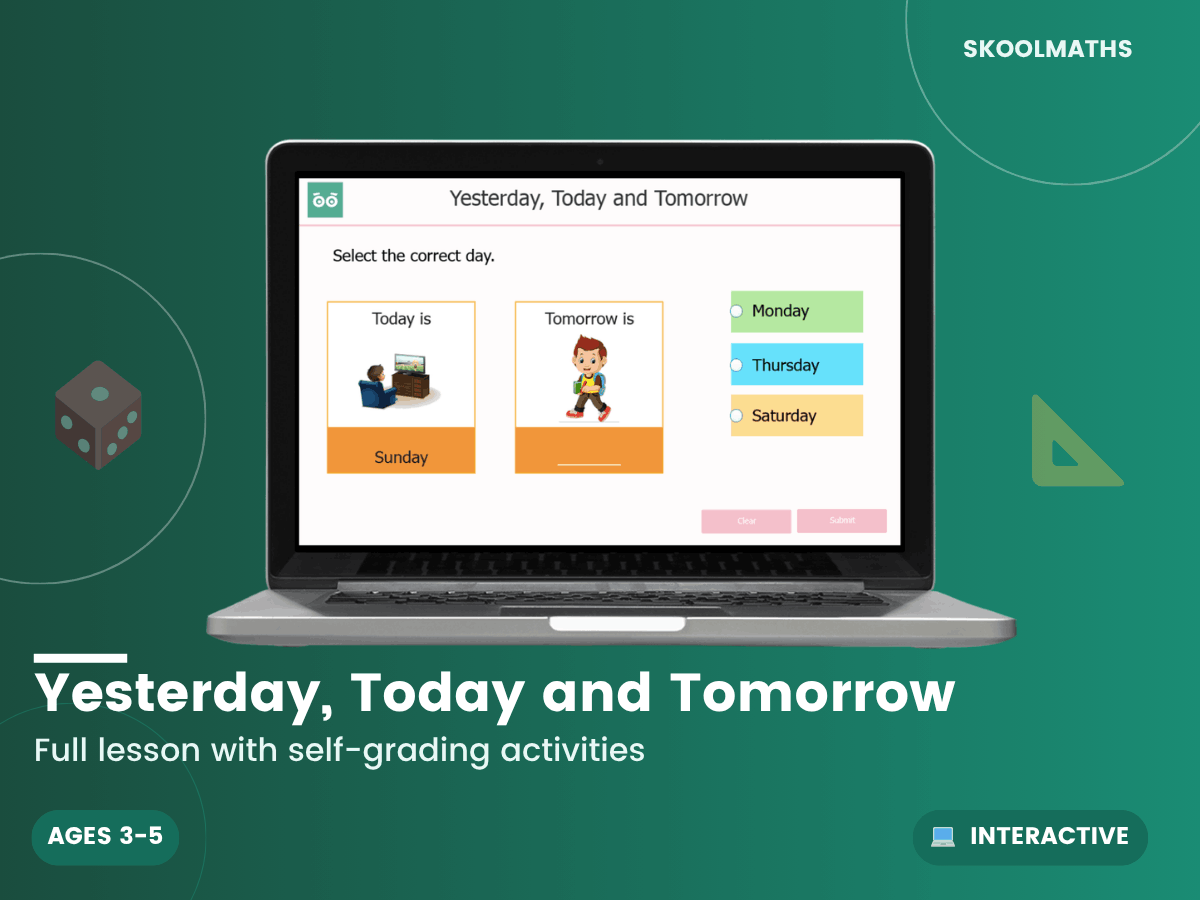 Yesterday, Today, Tomorrow – Maths, Science & English Teaching ...