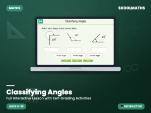 Classifying Angles: Maths Geometry — Interactive Lesson (Ages 9–10)