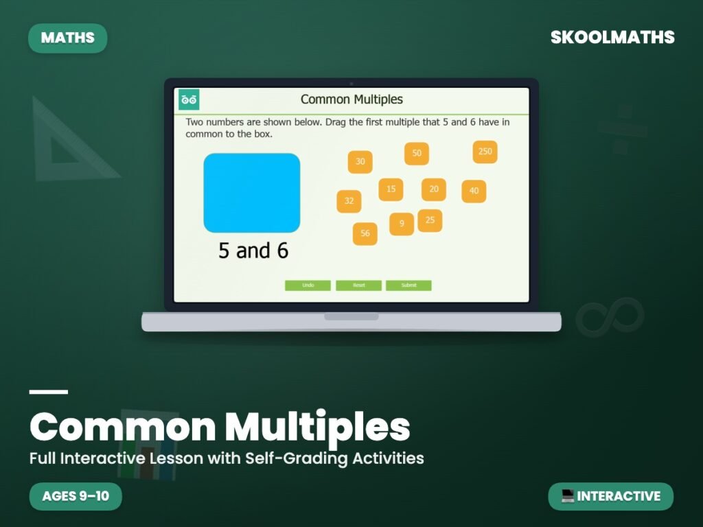Common Multiples — Interactive Lesson (Ages 9–10)