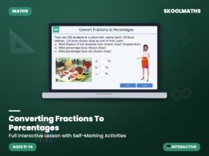 Converting Fractions To Percentages — Interactive Lesson (Ages 11–14)