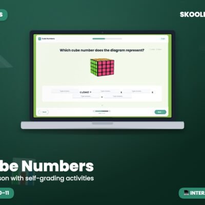 Cube Numbers — Interactive Lesson (Year 5)