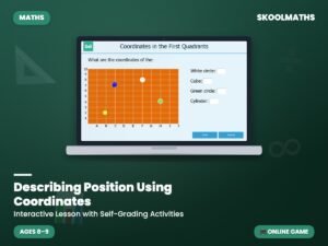 Describing Position Using Coordinates — Interactive Lesson & Activities (Ages 8–9)