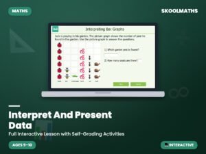 Interpret And Present Data — Interactive Lesson (Ages 9–10)