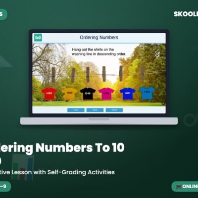 Ordering Numbers To 10 000 — Interactive Lesson (Ages 8–9)