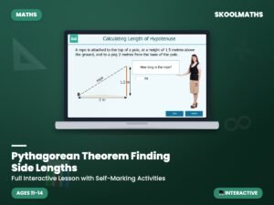 Pythagorean Theorem Finding Side Lengths — Interactive Lesson (Ages 11–14)