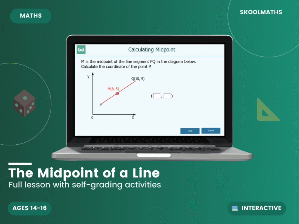 Finding Coordinates of the Midpoint on a Grid