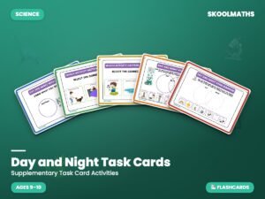 Day And Night Task Cards — Activities (Ages 9–10)