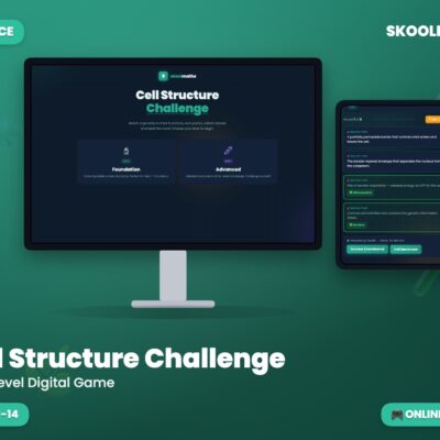 Cell Structure Challenge — Interactive Lesson (Ages 11–14)