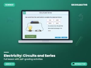 Electricity: Circuit and Series Year 4 Science Interactive Physics Lesson and Activities