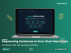 Sequencing Sentences to form Short Narratives