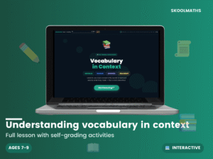 Understanding vocabulary in context