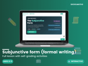 Subjunctive Form (formal writing)
