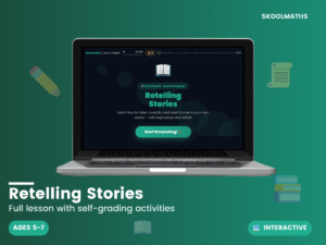 Retelling Stories KS1: Interactive Narrative Lessons & Story Sequencing Activities