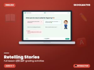 Retelling Stories — Interactive Lesson (Ages 5–7)