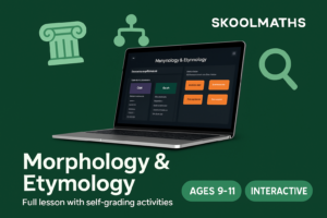 Morphology and Etymology: KS2 English Interactive Vocabulary & Word Study Lesson