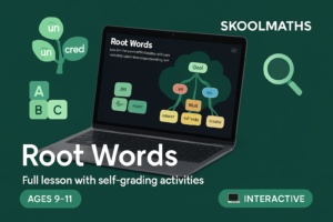Root Words: KS2 English Interactive Vocabulary & Word Building Lesson