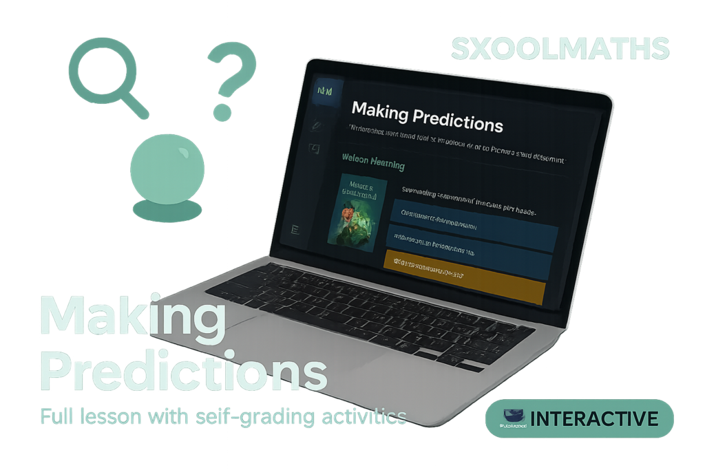 Making Predictions — Reading Comprehension (Ages 8–9)