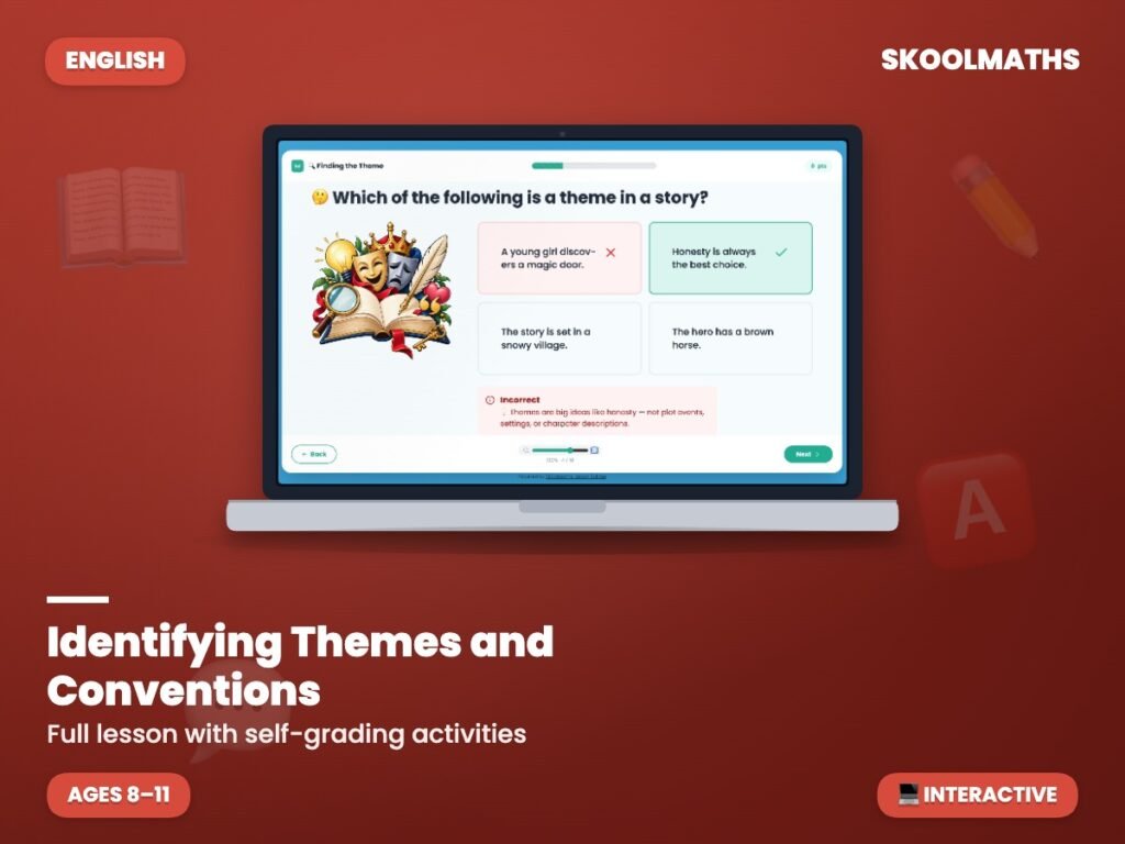 Identifying Themes and Conventions — Interactive Reading Comprehension (Year 4–6)