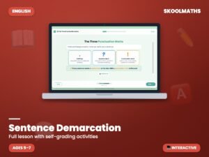 Sentence Demarcation — Interactive Lesson (Ages 5–7)