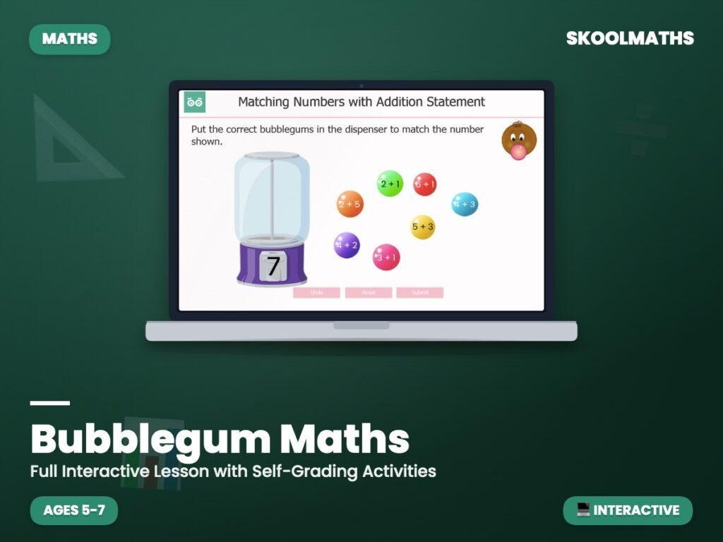 Free EYFS Bubblegum Maths Activities preview